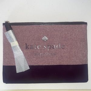 Kate spade clutch, deep purple NWT